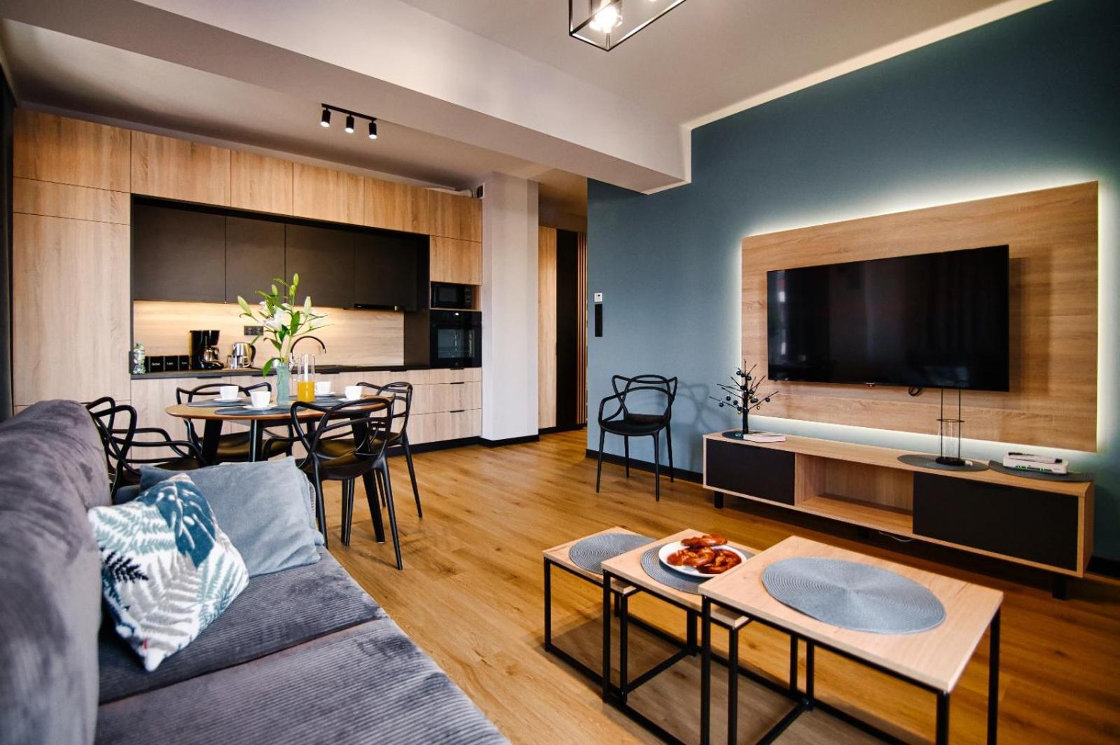 Apartament No 61 Blue Holiday Home Zator Dış mekan fotoğraf